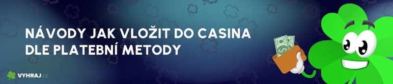 Czech Republic - online casino platebni metody